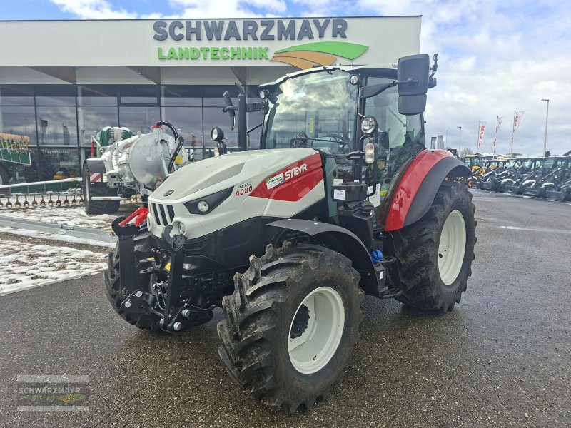 Traktor van het type Steyr 4080 PLUS, Neumaschine in Gampern (Foto 1)