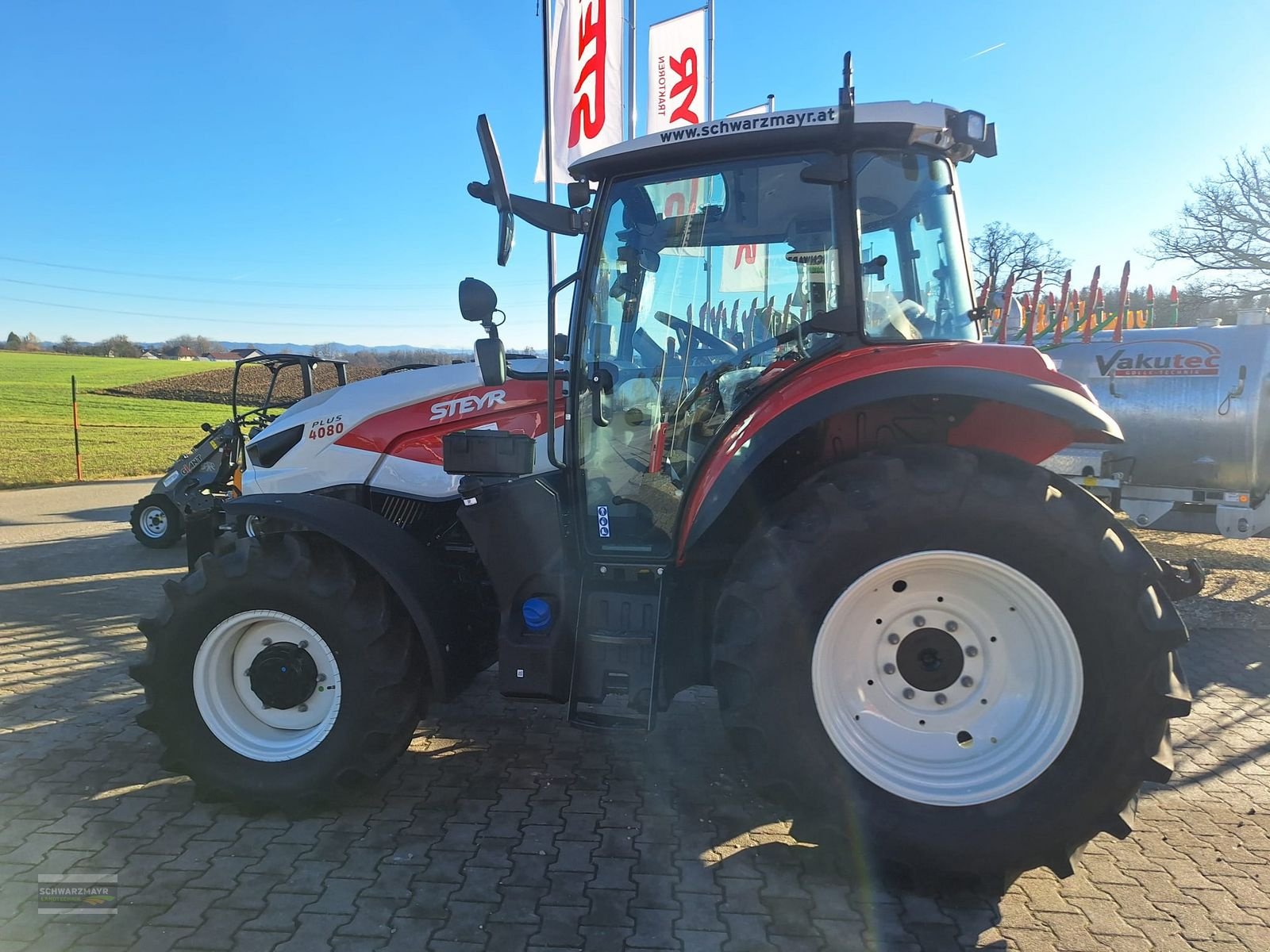 Traktor typu Steyr 4080 PLUS, Neumaschine v Gampern (Obrázek 8)