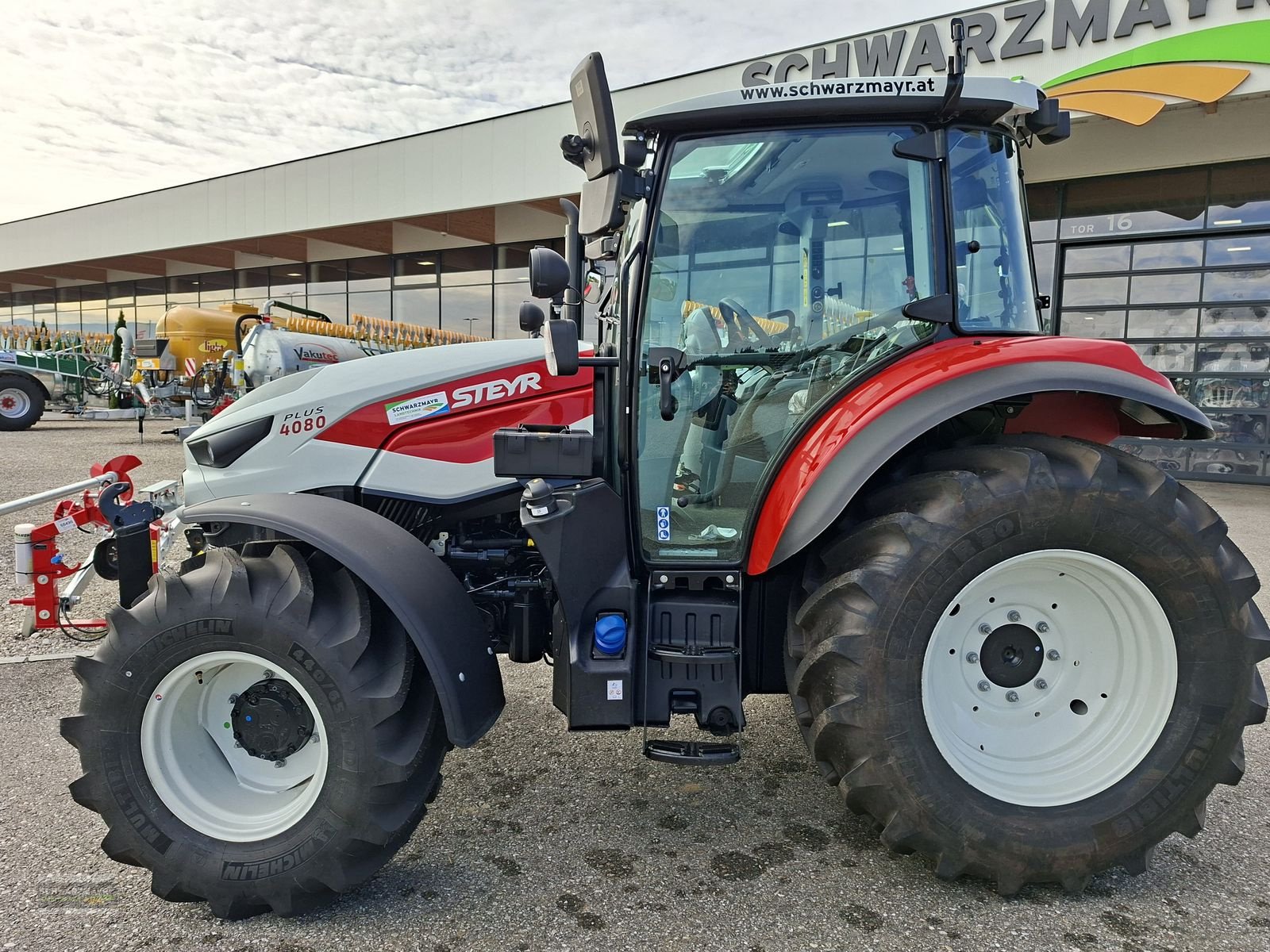 Traktor a típus Steyr 4080 PLUS, Neumaschine ekkor: Gampern (Kép 1)