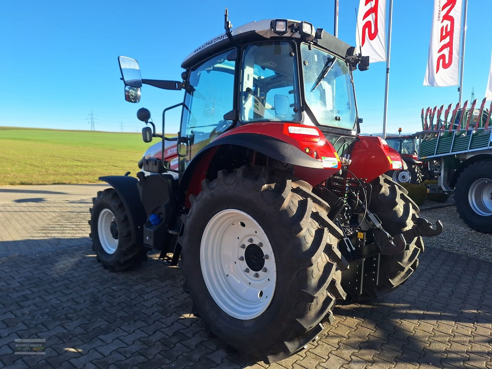 Traktor typu Steyr 4080 PLUS, Neumaschine v Gampern (Obrázek 7)