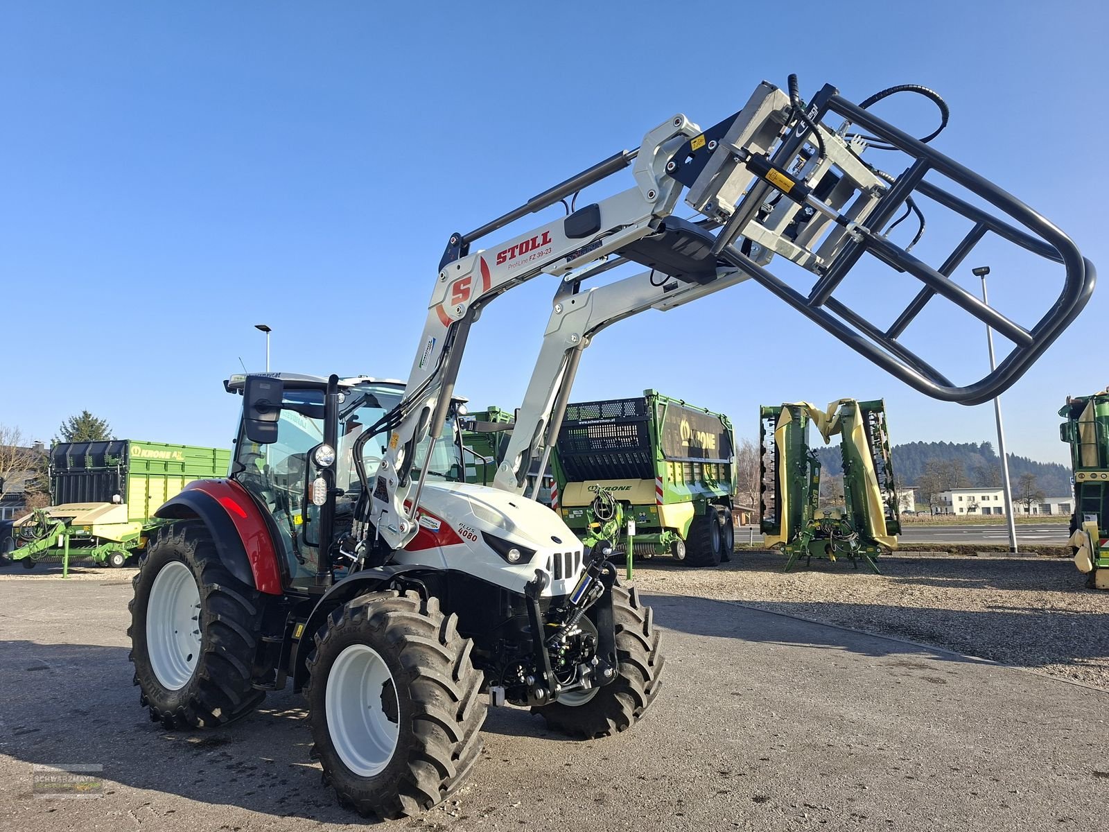 Traktor от тип Steyr 4080 PLUS, Neumaschine в Gampern (Снимка 5)