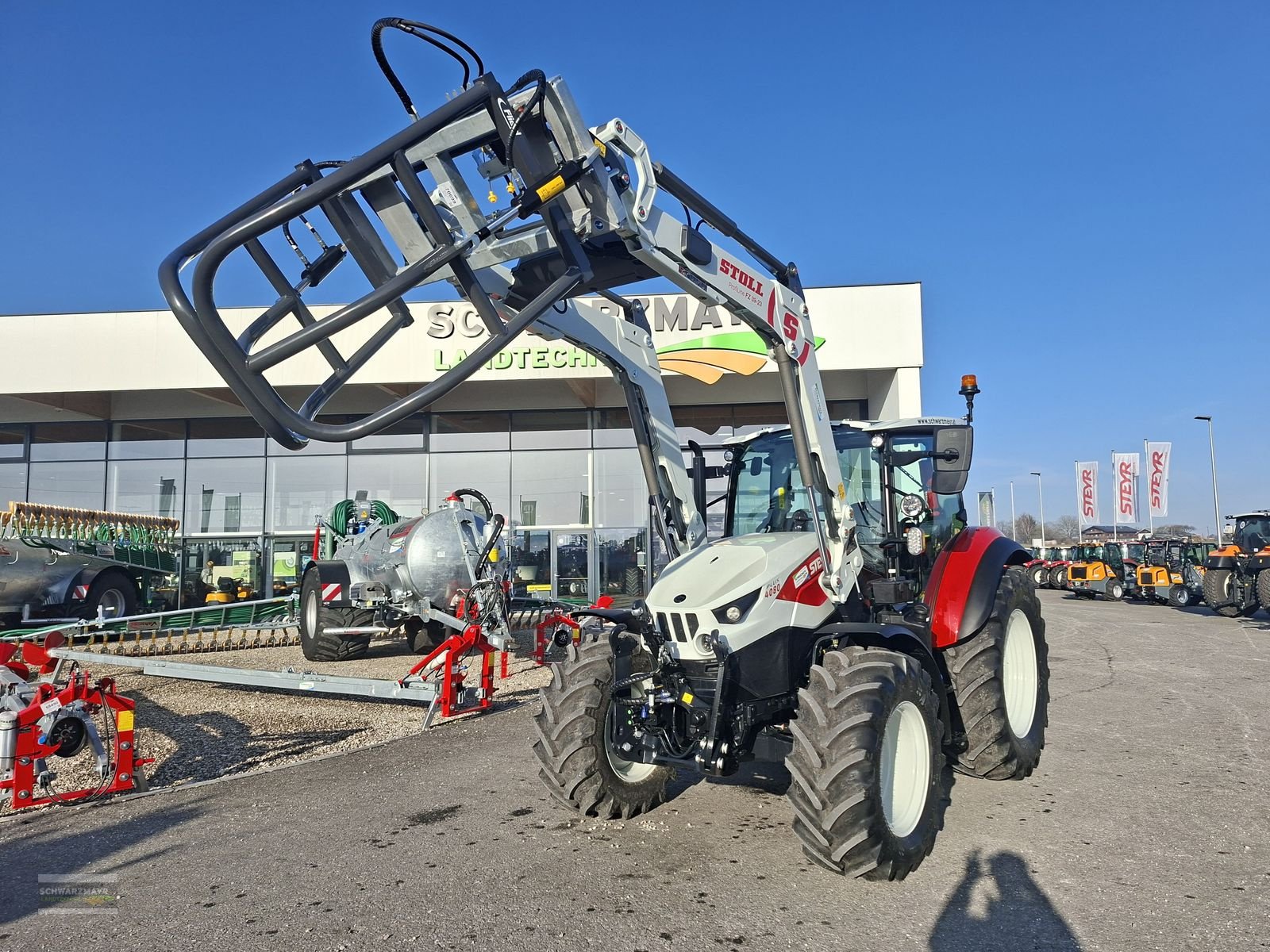 Traktor от тип Steyr 4080 PLUS, Neumaschine в Gampern (Снимка 3)