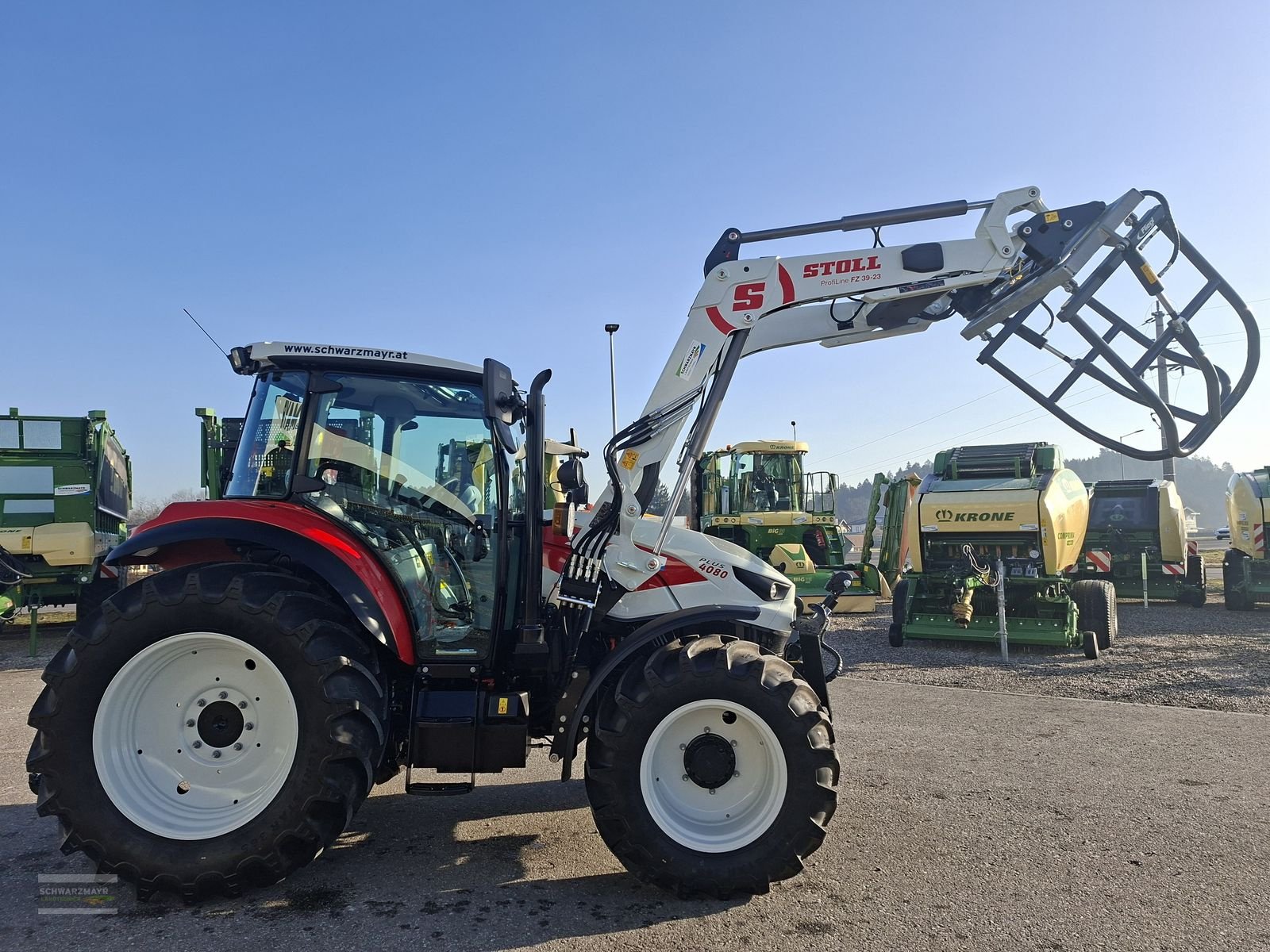 Traktor от тип Steyr 4080 PLUS, Neumaschine в Gampern (Снимка 7)