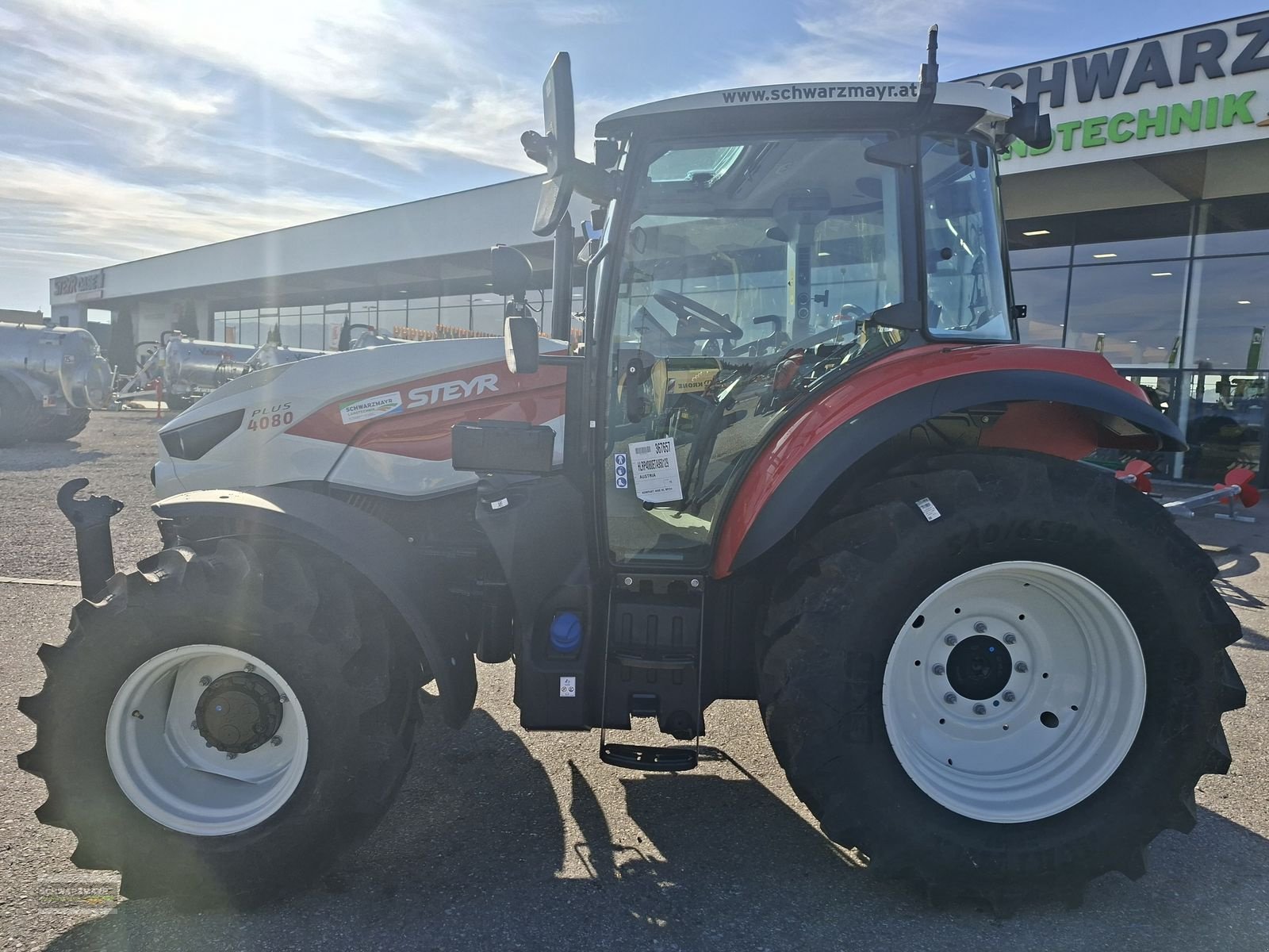Traktor Türe ait Steyr 4080 PLUS, Neumaschine içinde Gampern (resim 2)