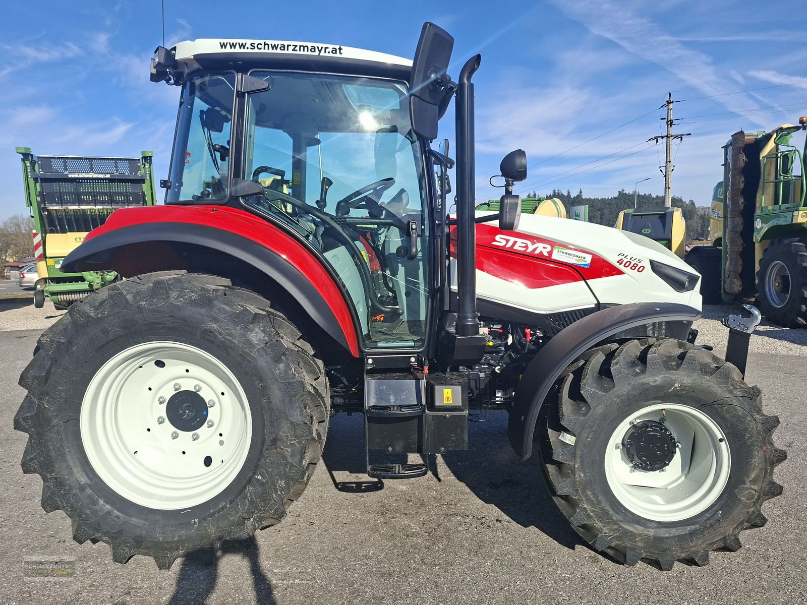 Traktor Türe ait Steyr 4080 PLUS, Neumaschine içinde Gampern (resim 7)