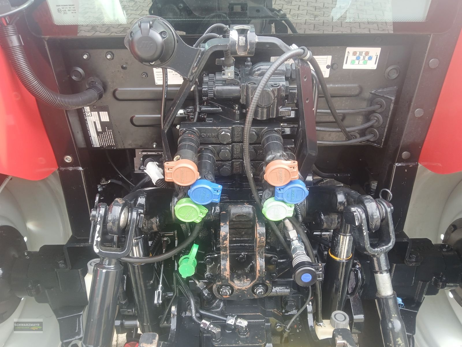 Traktor typu Steyr 4085 Kompakt ET Komfort, Gebrauchtmaschine v Aurolzmünster (Obrázek 8)