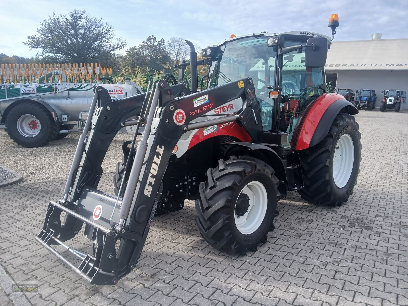 Traktor typu Steyr 4085 Kompakt ET Komfort, Gebrauchtmaschine v Aurolzmünster (Obrázek 3)