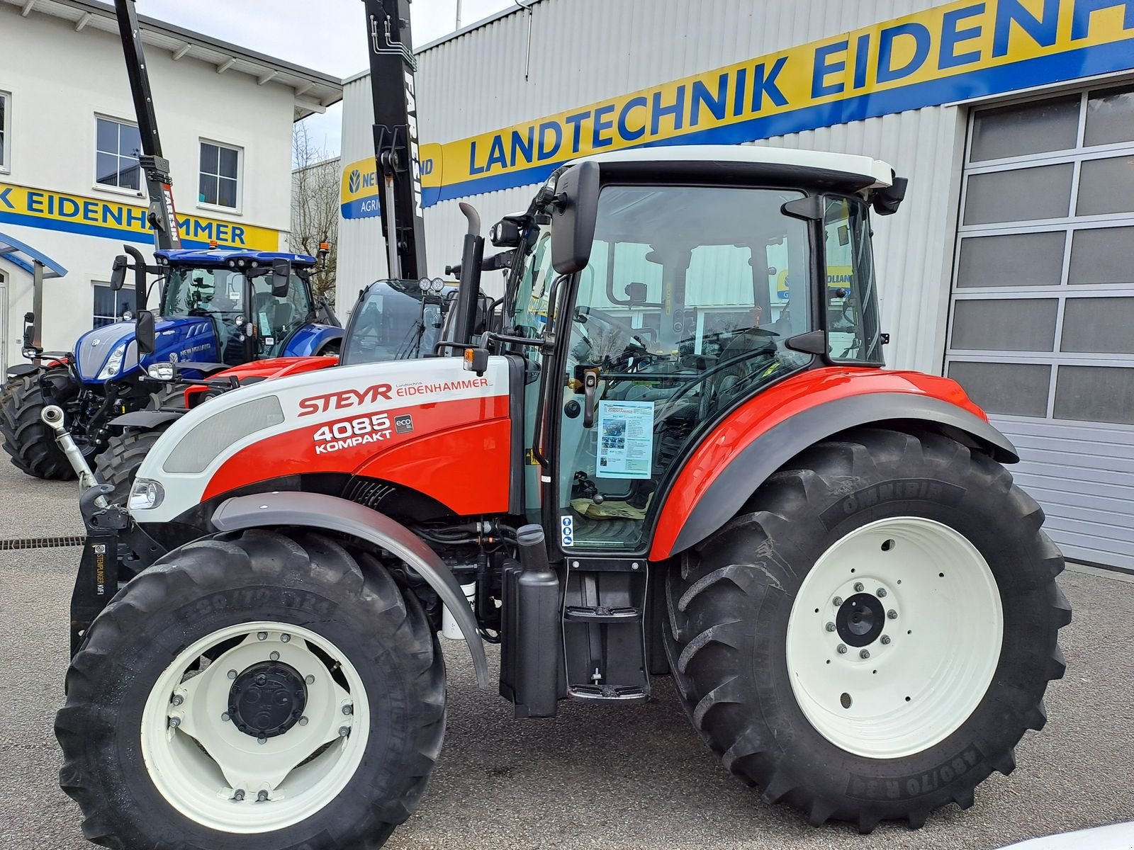 Traktor typu Steyr 4085 Kompakt ET Profi, Gebrauchtmaschine v Burgkirchen (Obrázek 13)