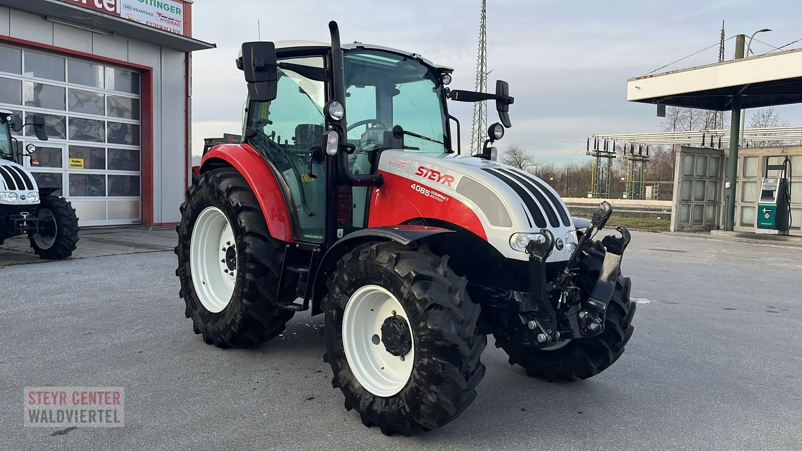 Traktor типа Steyr 4085 Kompakt ET Profi, Gebrauchtmaschine в Gmünd (Фотография 8)