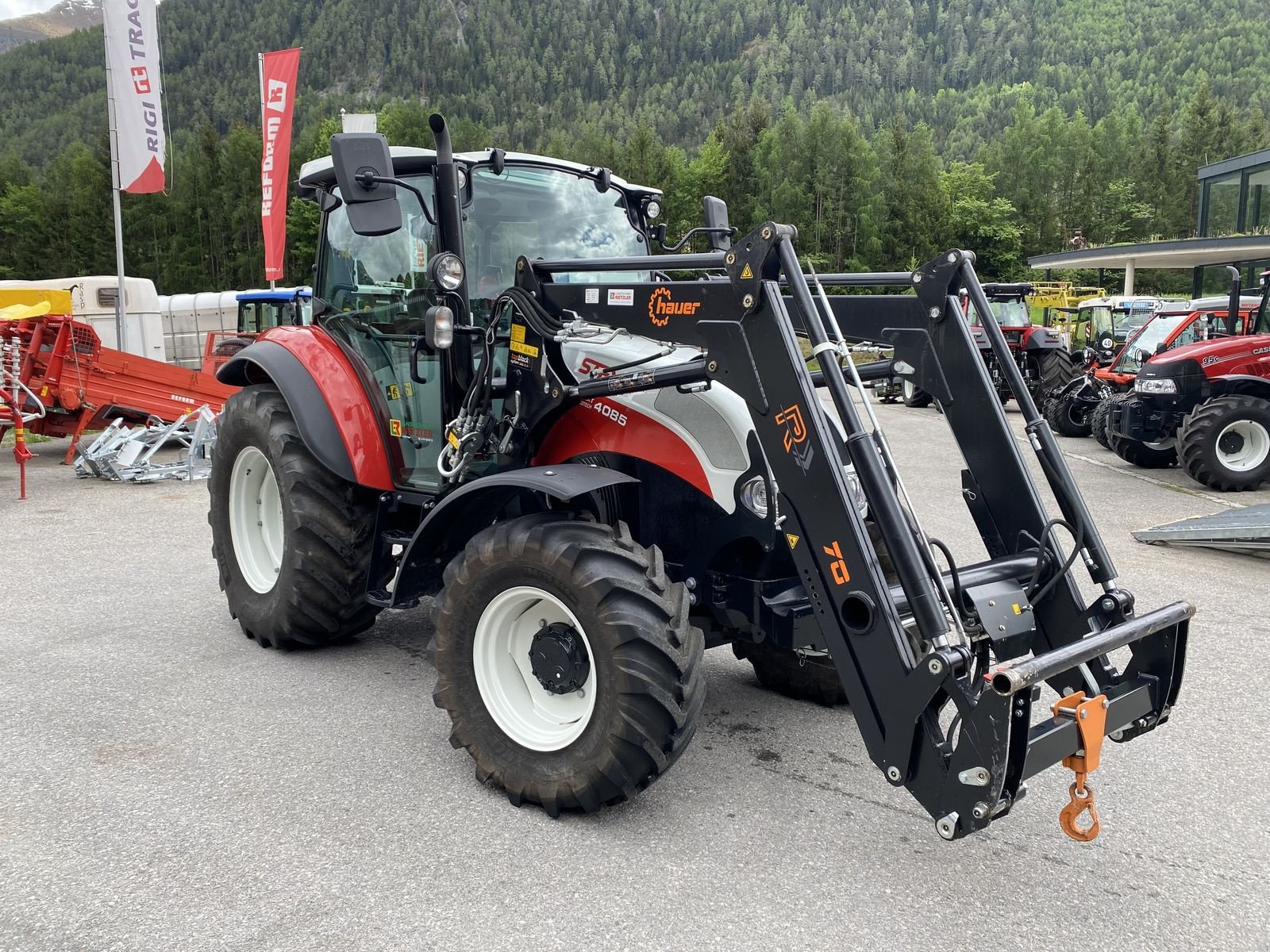 Traktor za tip Steyr 4085 Kompakt, Gebrauchtmaschine u Ried im Oberinntal (Slika 4)