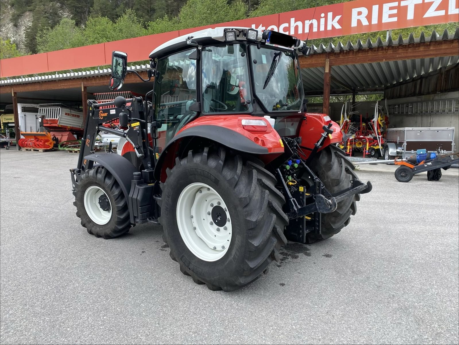 Traktor za tip Steyr 4085 Kompakt, Gebrauchtmaschine u Ried im Oberinntal (Slika 9)