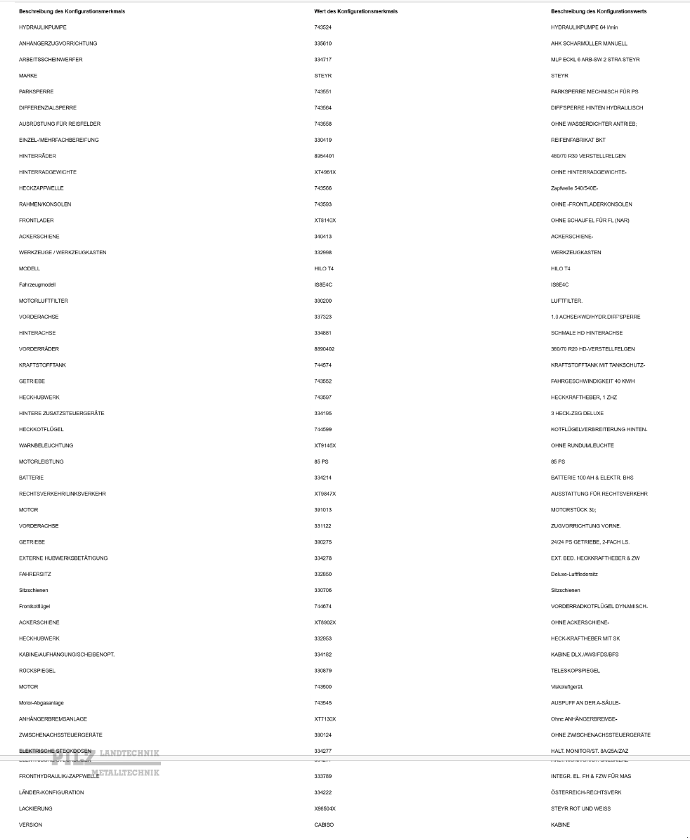 Traktor del tipo Steyr 4085 Kompakt, Gebrauchtmaschine In Pabneukirchen (Immagine 22)