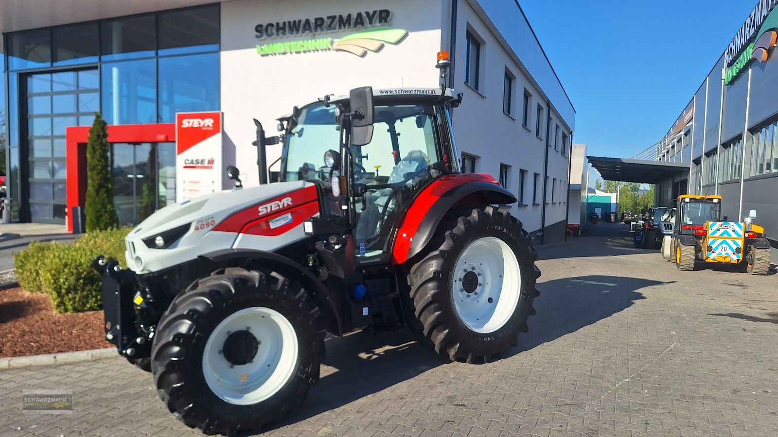 Traktor of the type Steyr 4090 Plus 1.0, Neumaschine in Aurolzmünster (Picture 25)