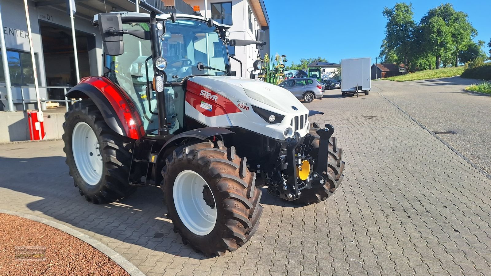 Traktor of the type Steyr 4090 Plus 1.0, Neumaschine in Aurolzmünster (Picture 28)