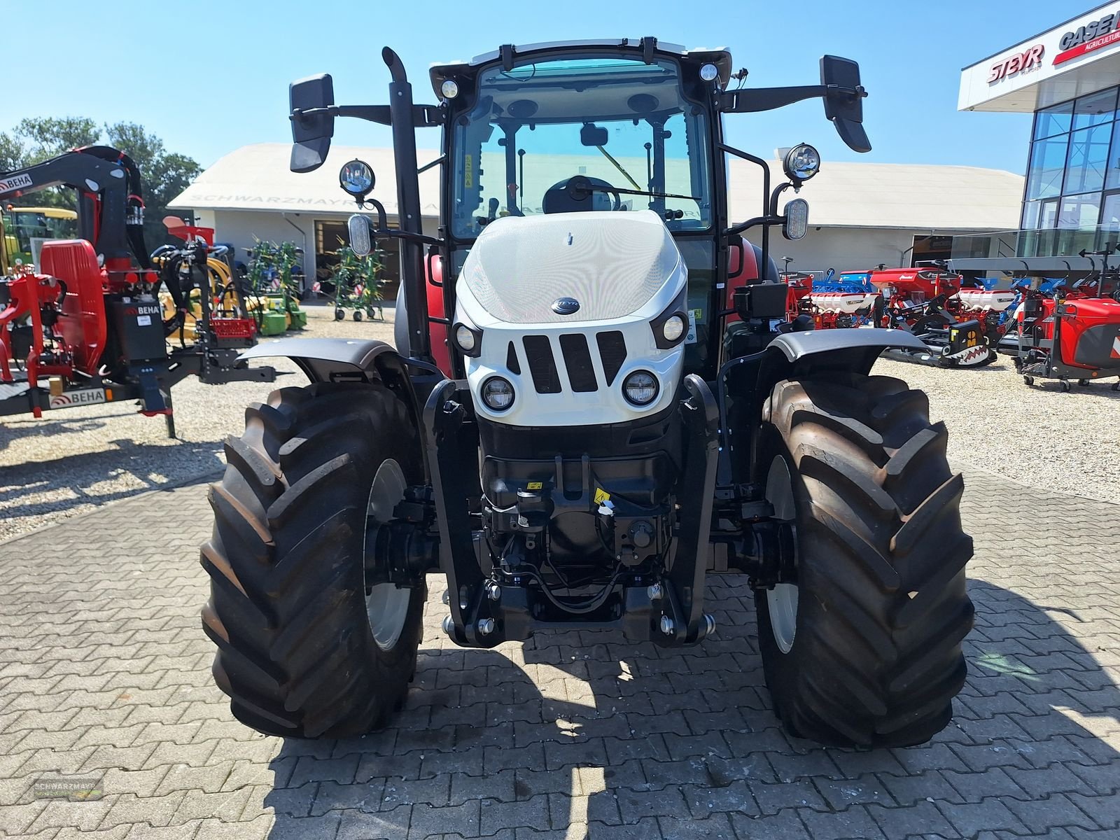 Traktor del tipo Steyr 4090 PLUS, Neumaschine en Aurolzmünster (Imagen 9)