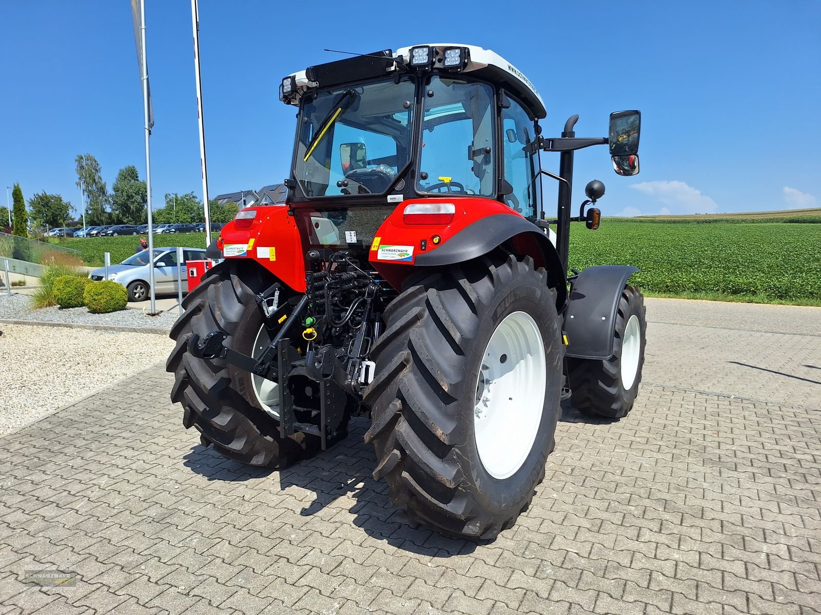 Traktor del tipo Steyr 4090 PLUS, Neumaschine en Aurolzmünster (Imagen 3)