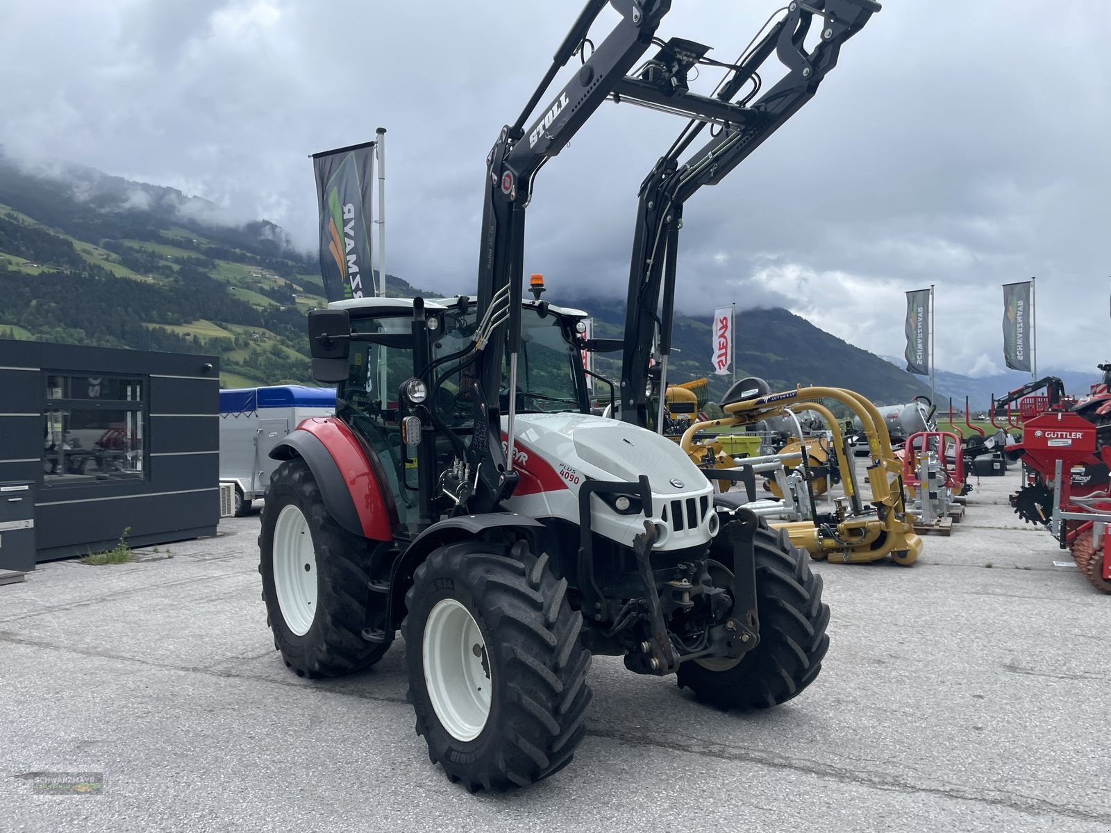 Traktor Türe ait Steyr 4090 PLUS, Gebrauchtmaschine içinde Aurolzmünster (resim 3)