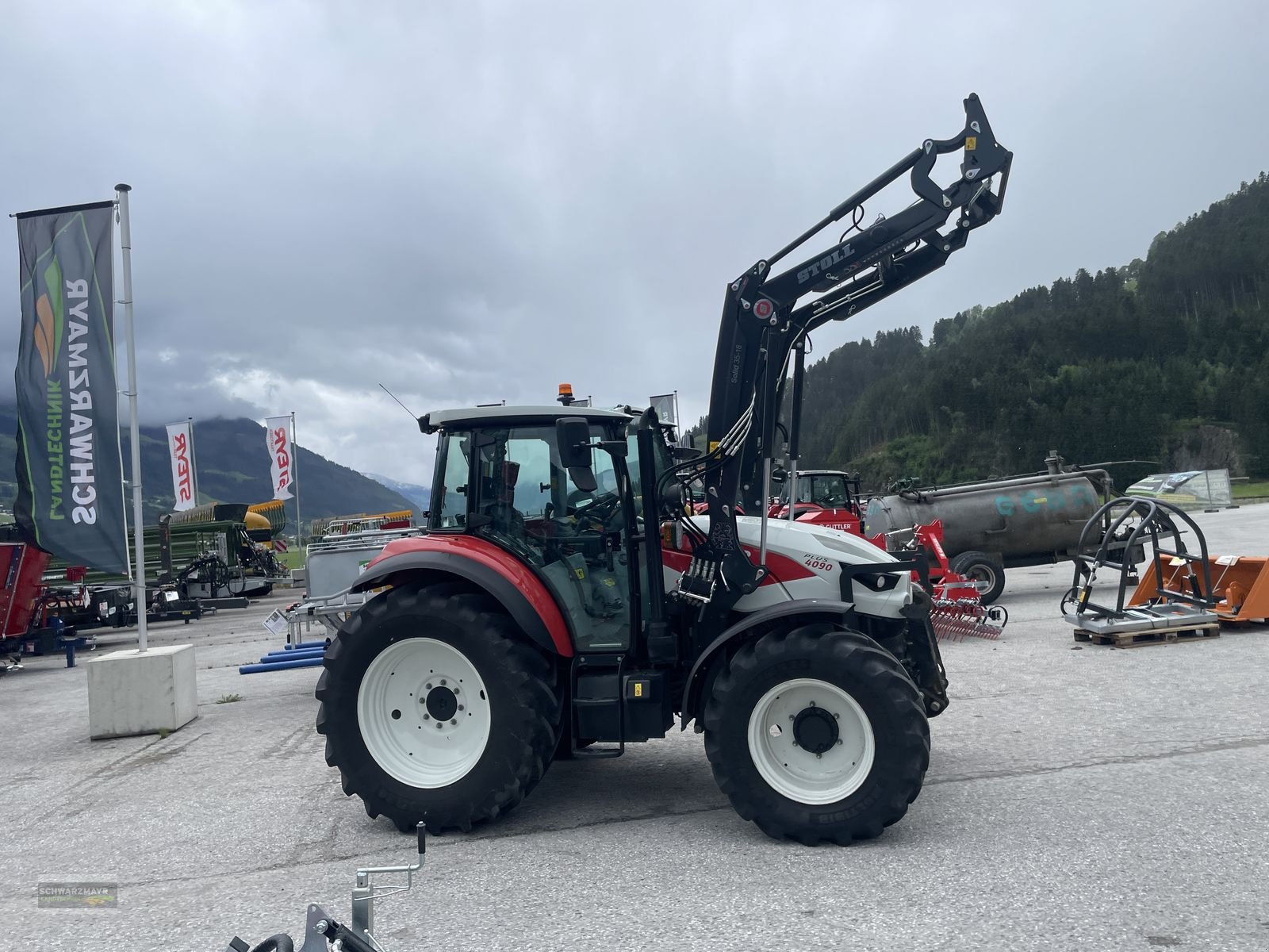 Traktor Türe ait Steyr 4090 PLUS, Gebrauchtmaschine içinde Aurolzmünster (resim 4)