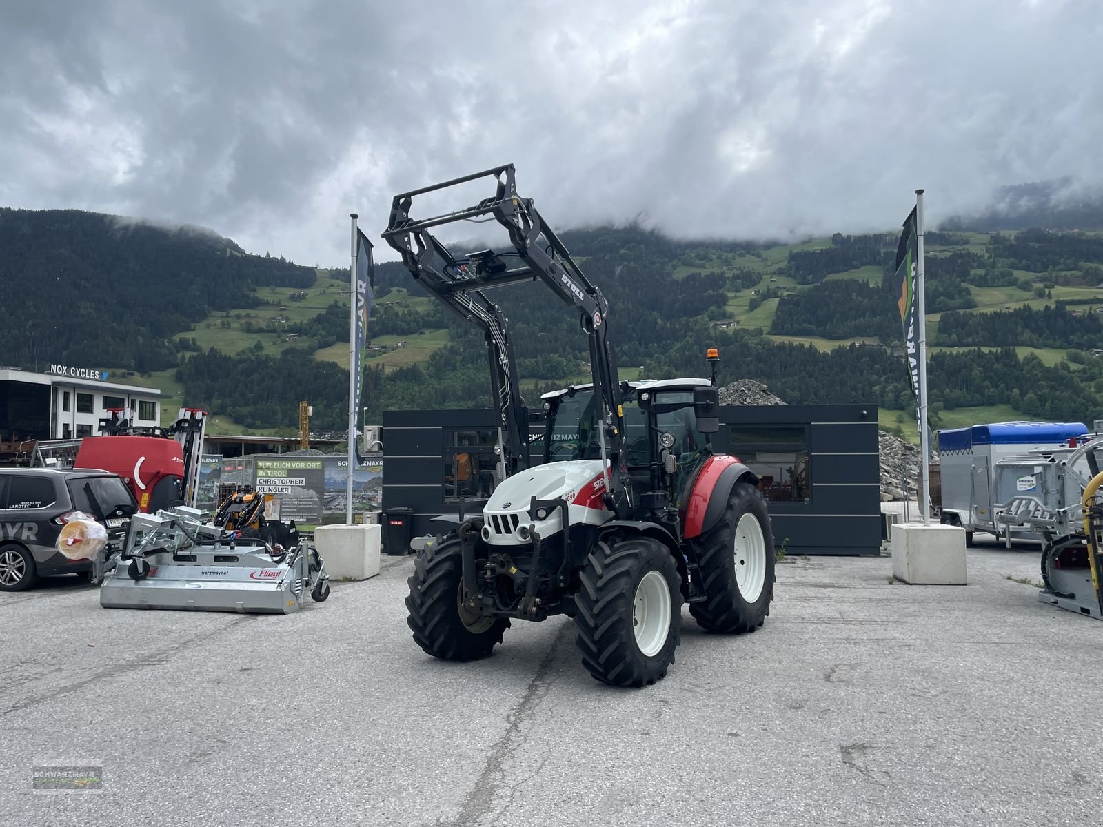 Traktor Türe ait Steyr 4090 PLUS, Gebrauchtmaschine içinde Aurolzmünster (resim 1)