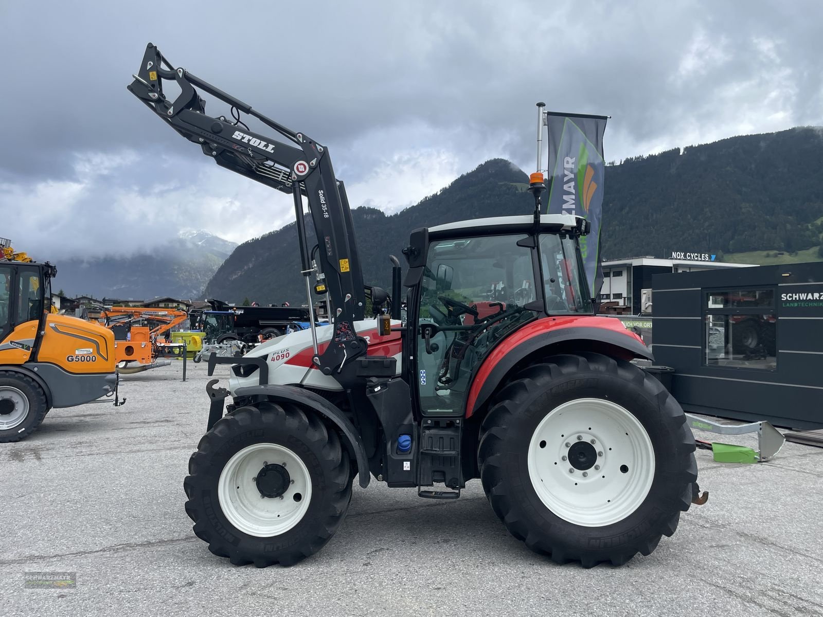 Traktor Türe ait Steyr 4090 PLUS, Gebrauchtmaschine içinde Aurolzmünster (resim 9)