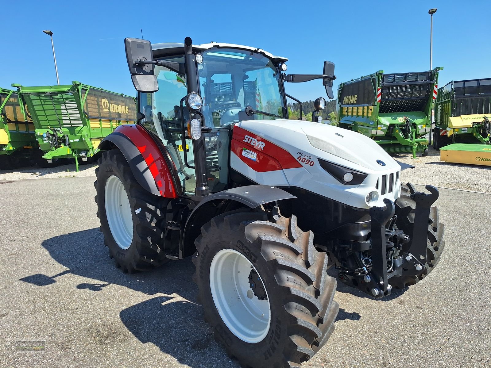 Traktor του τύπου Steyr 4090 PLUS, Neumaschine σε Gampern (Φωτογραφία 1)