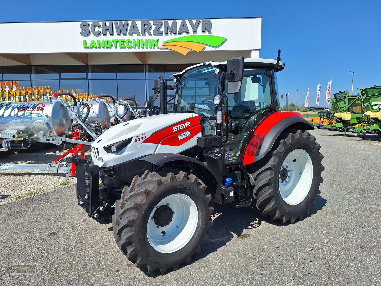 Traktor του τύπου Steyr 4090 PLUS, Neumaschine σε Gampern (Φωτογραφία 2)