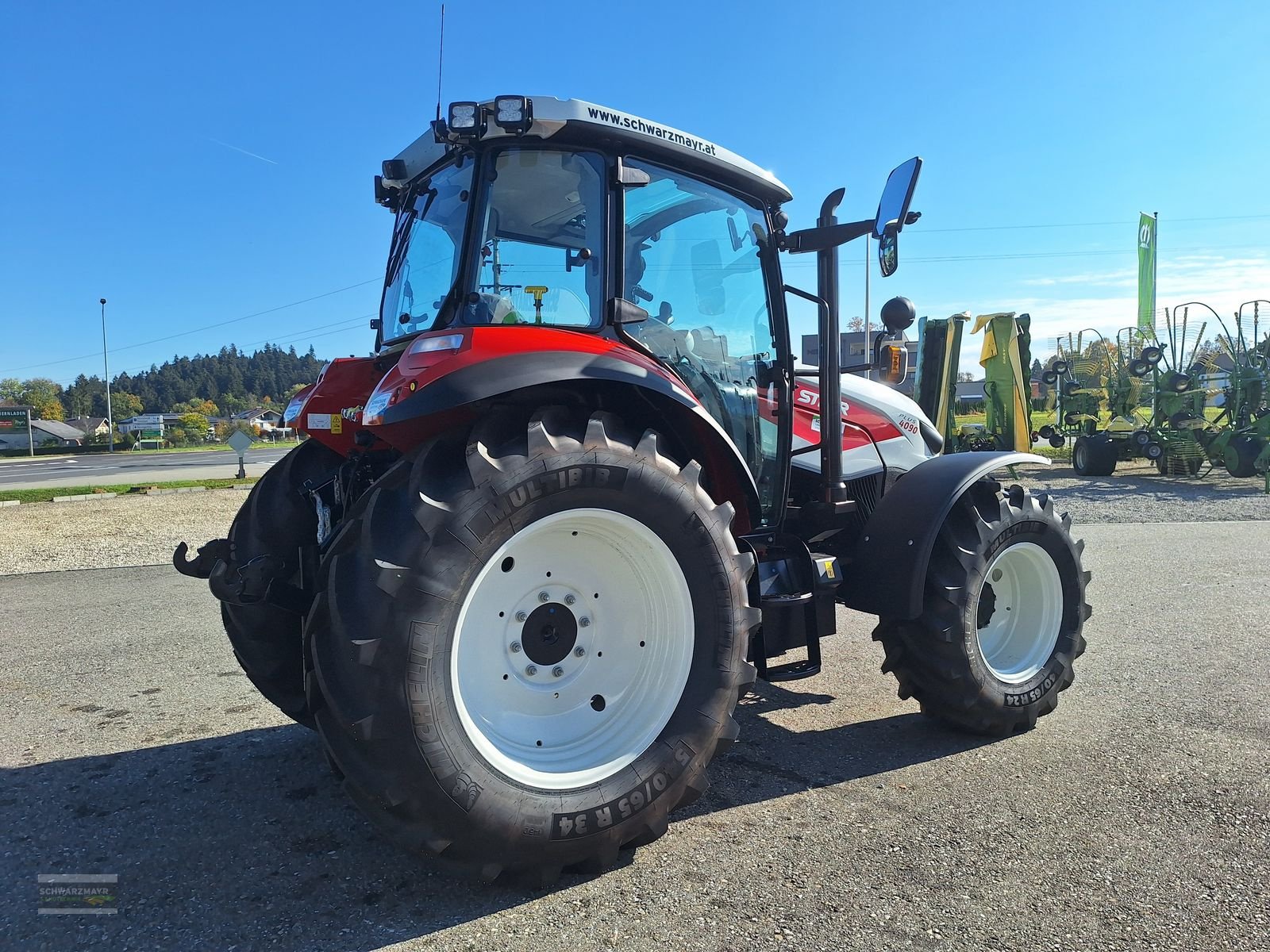 Traktor typu Steyr 4090 PLUS, Neumaschine v Gampern (Obrázek 7)