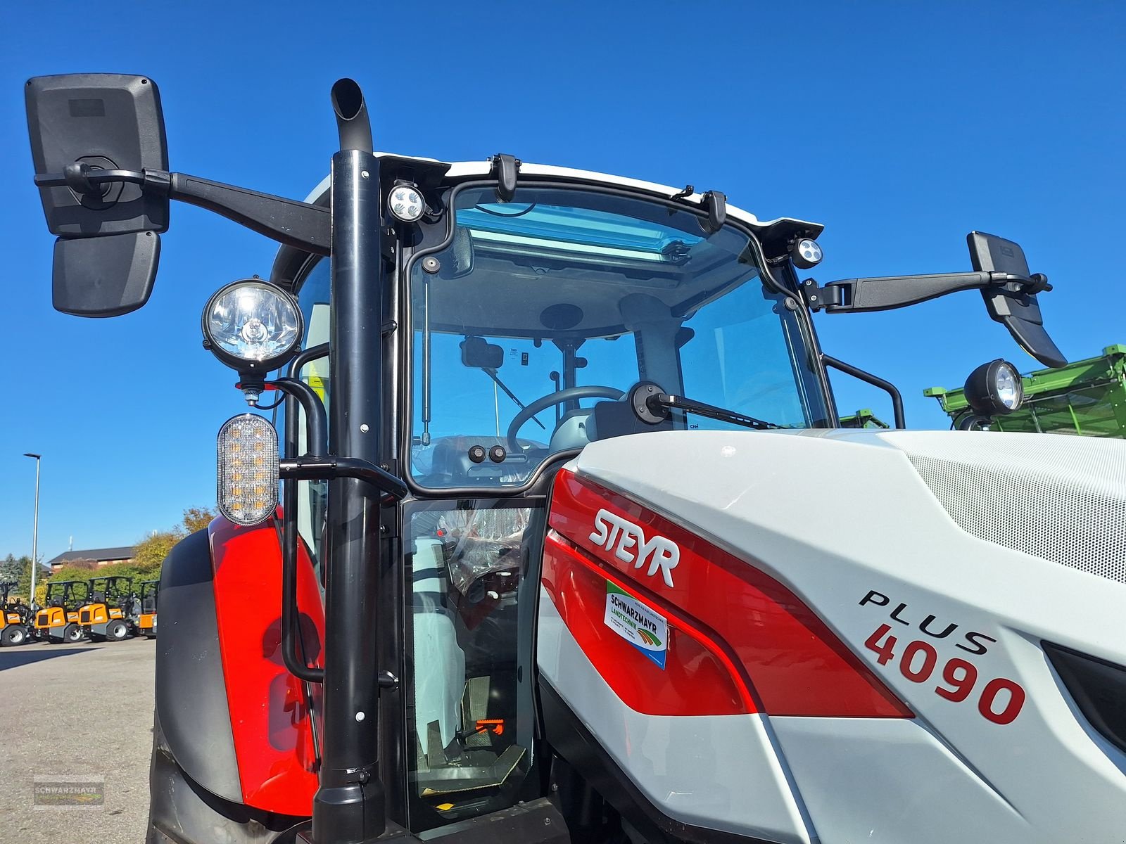 Traktor typu Steyr 4090 PLUS, Neumaschine v Gampern (Obrázek 16)