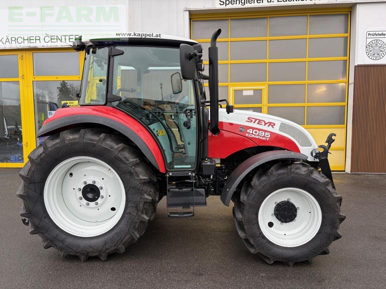 Traktor del tipo Steyr 4095 kompakt et basis, Gebrauchtmaschine en Mariasdorf (Imagen 5)