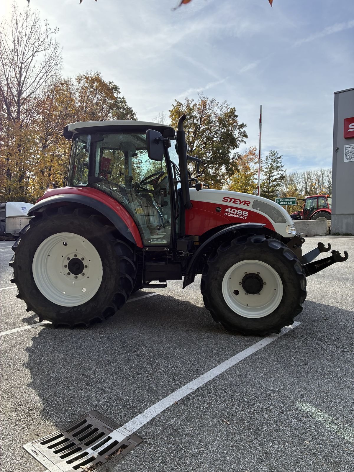 Traktor typu Steyr 4095 Kompakt ET Profi, Gebrauchtmaschine w Bergheim (Zdjęcie 3)