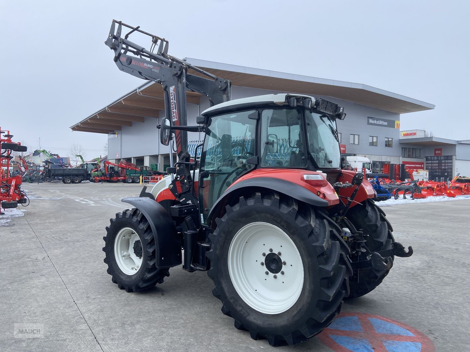Traktor типа Steyr 4095 Kompakt ET Profi, Gebrauchtmaschine в Burgkirchen (Фотография 9)