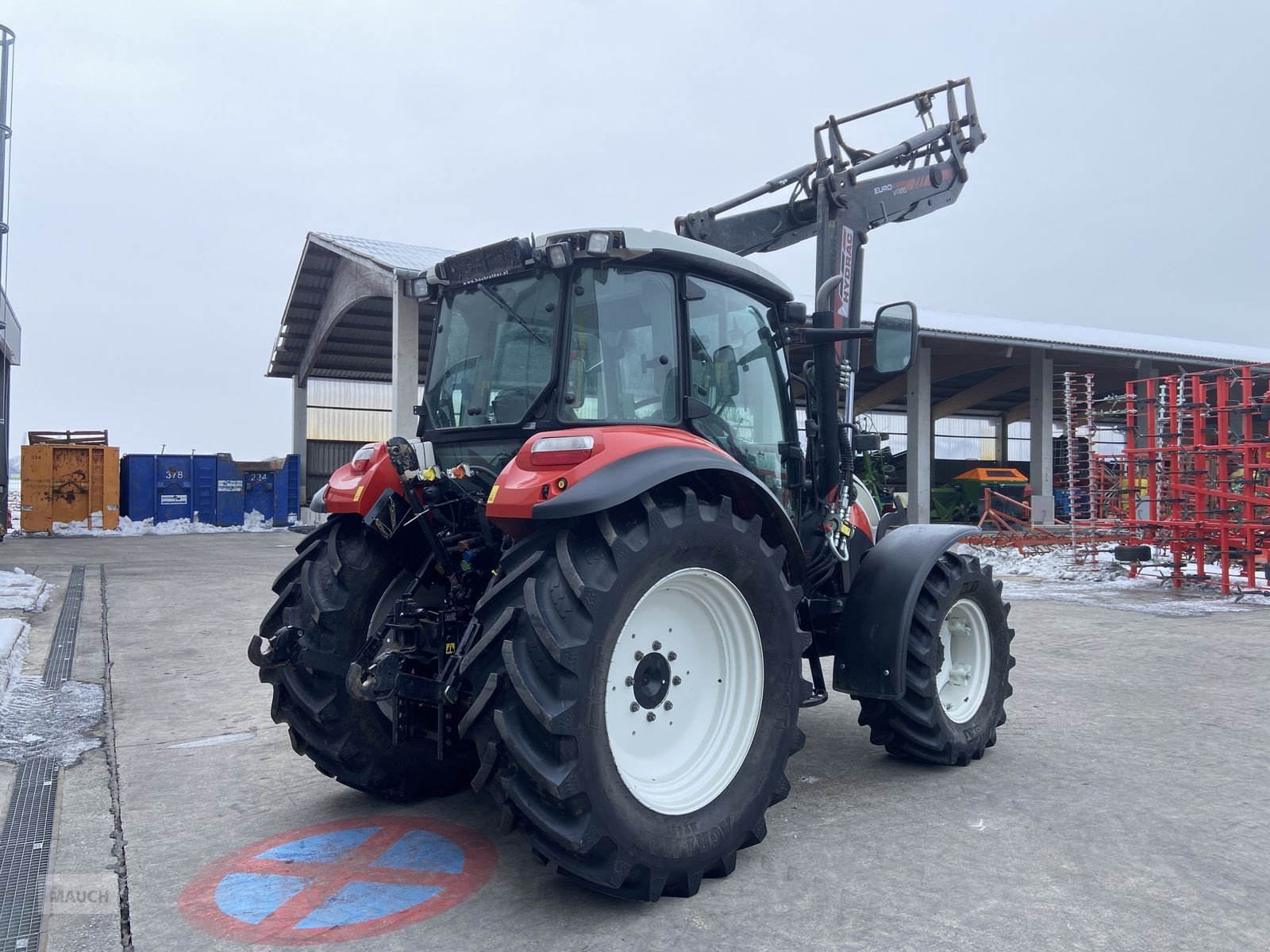 Traktor типа Steyr 4095 Kompakt ET Profi, Gebrauchtmaschine в Burgkirchen (Фотография 5)