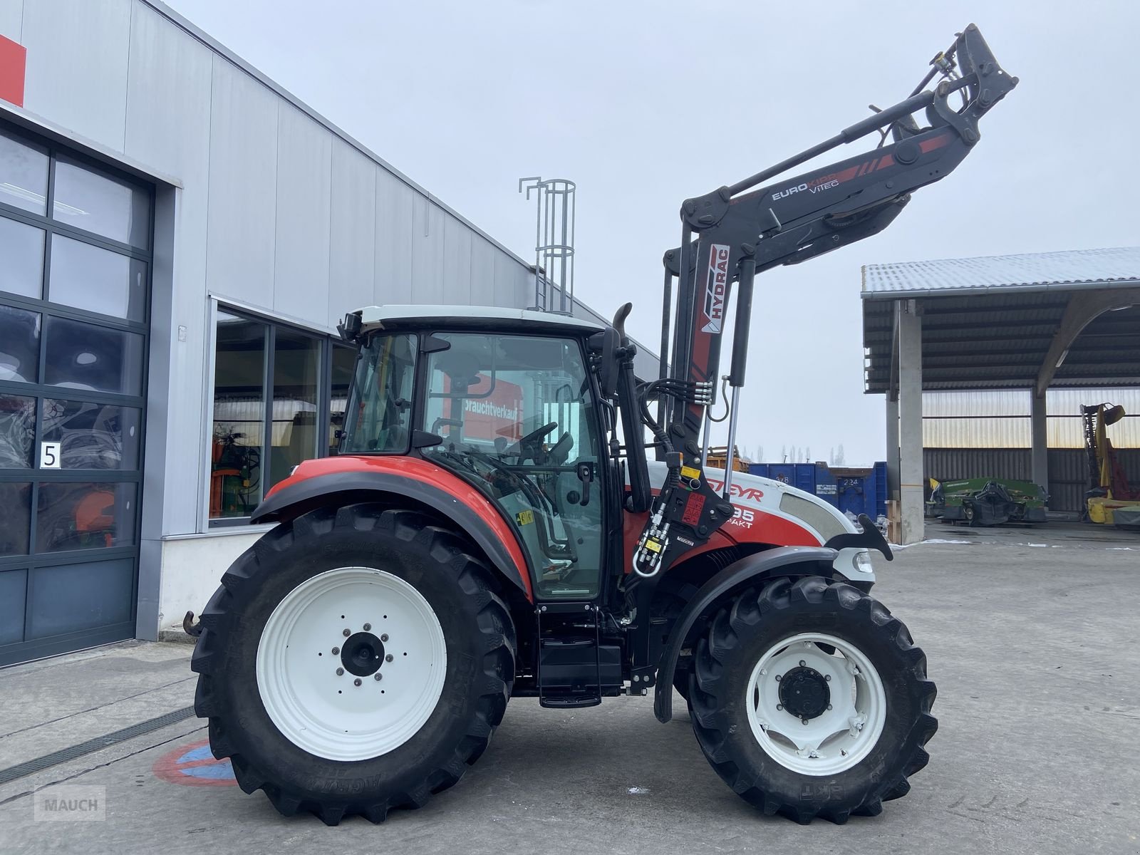 Traktor типа Steyr 4095 Kompakt ET Profi, Gebrauchtmaschine в Burgkirchen (Фотография 4)