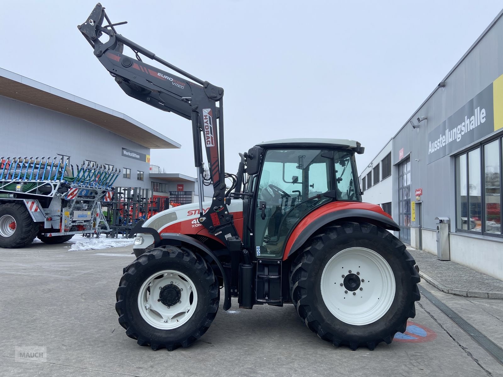 Traktor типа Steyr 4095 Kompakt ET Profi, Gebrauchtmaschine в Burgkirchen (Фотография 10)