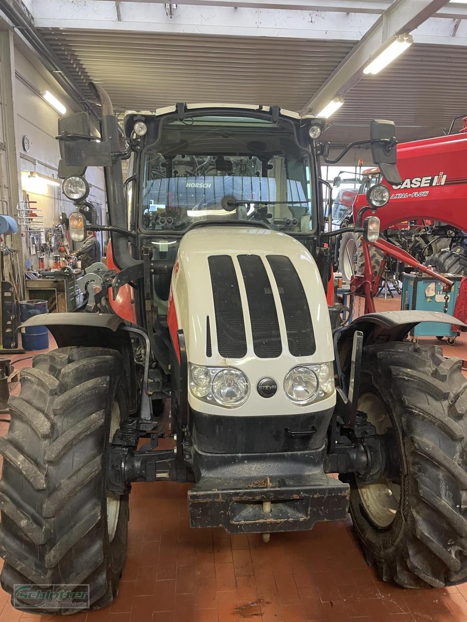 Traktor des Typs Steyr 4095 KOMPAKT HILO, Gebrauchtmaschine in Idstein-Wörsdorf (Bild 1)