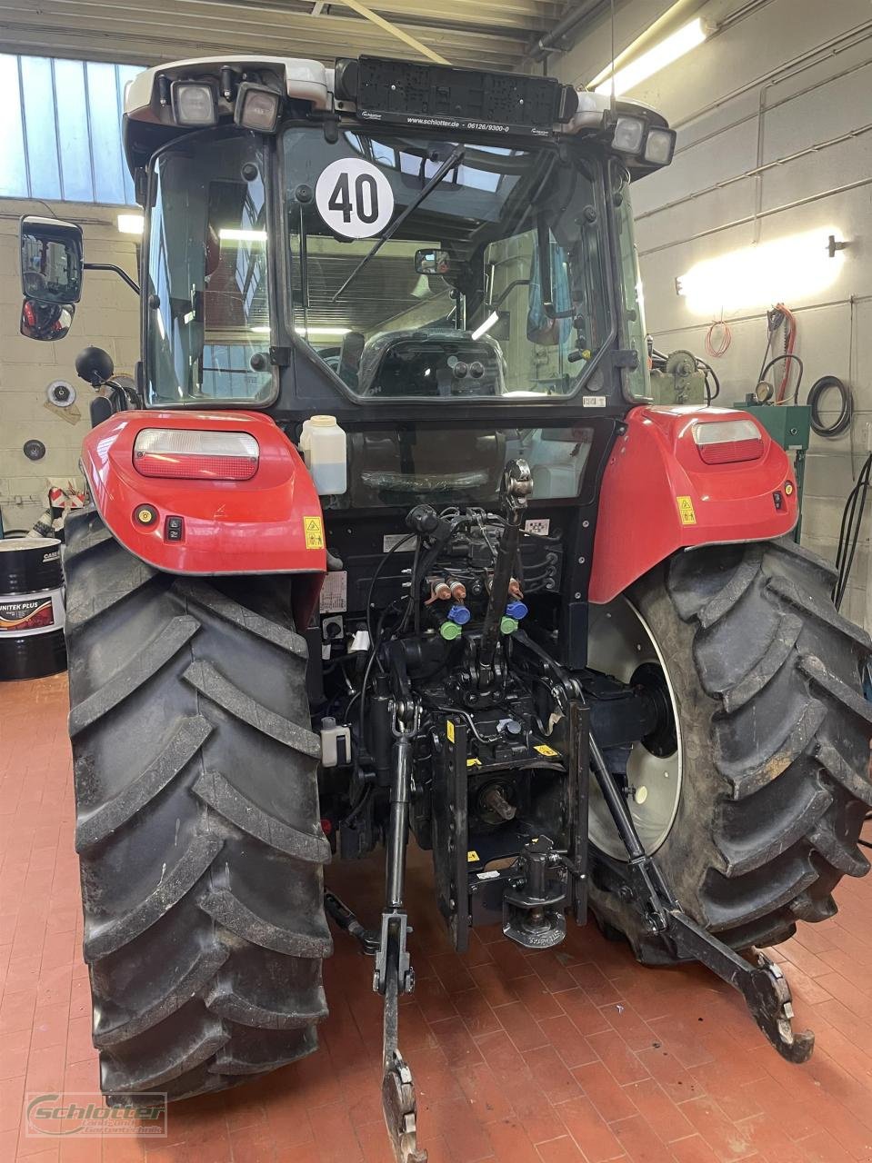 Traktor des Typs Steyr 4095 KOMPAKT HILO, Gebrauchtmaschine in Idstein-Wörsdorf (Bild 2)