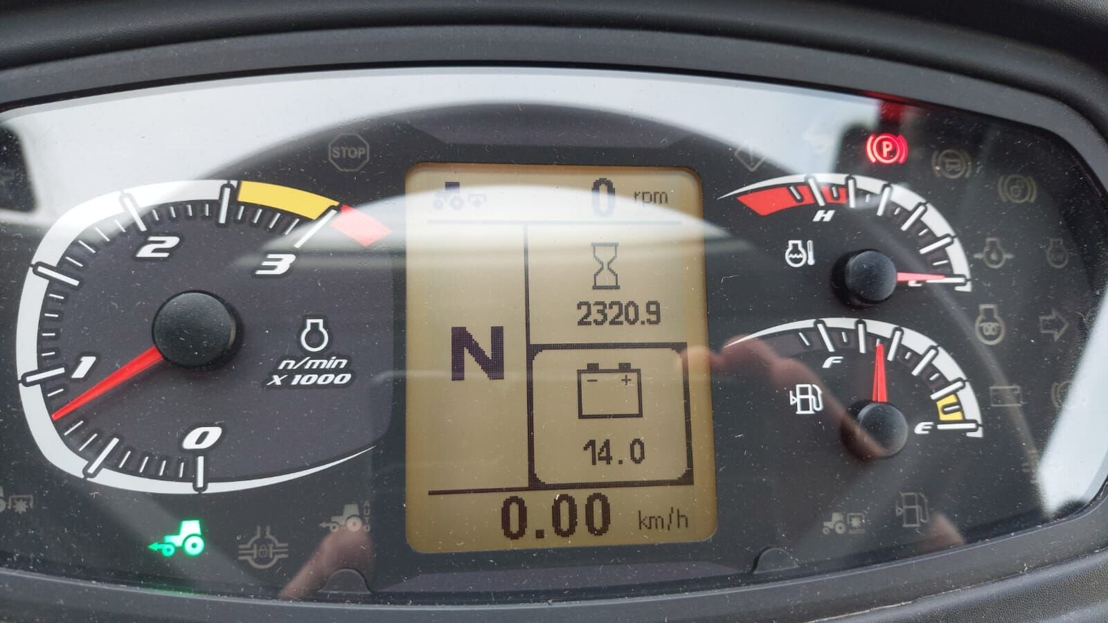 Traktor van het type Steyr 4095 Kompakt, Gebrauchtmaschine in Bergheim (Foto 10)