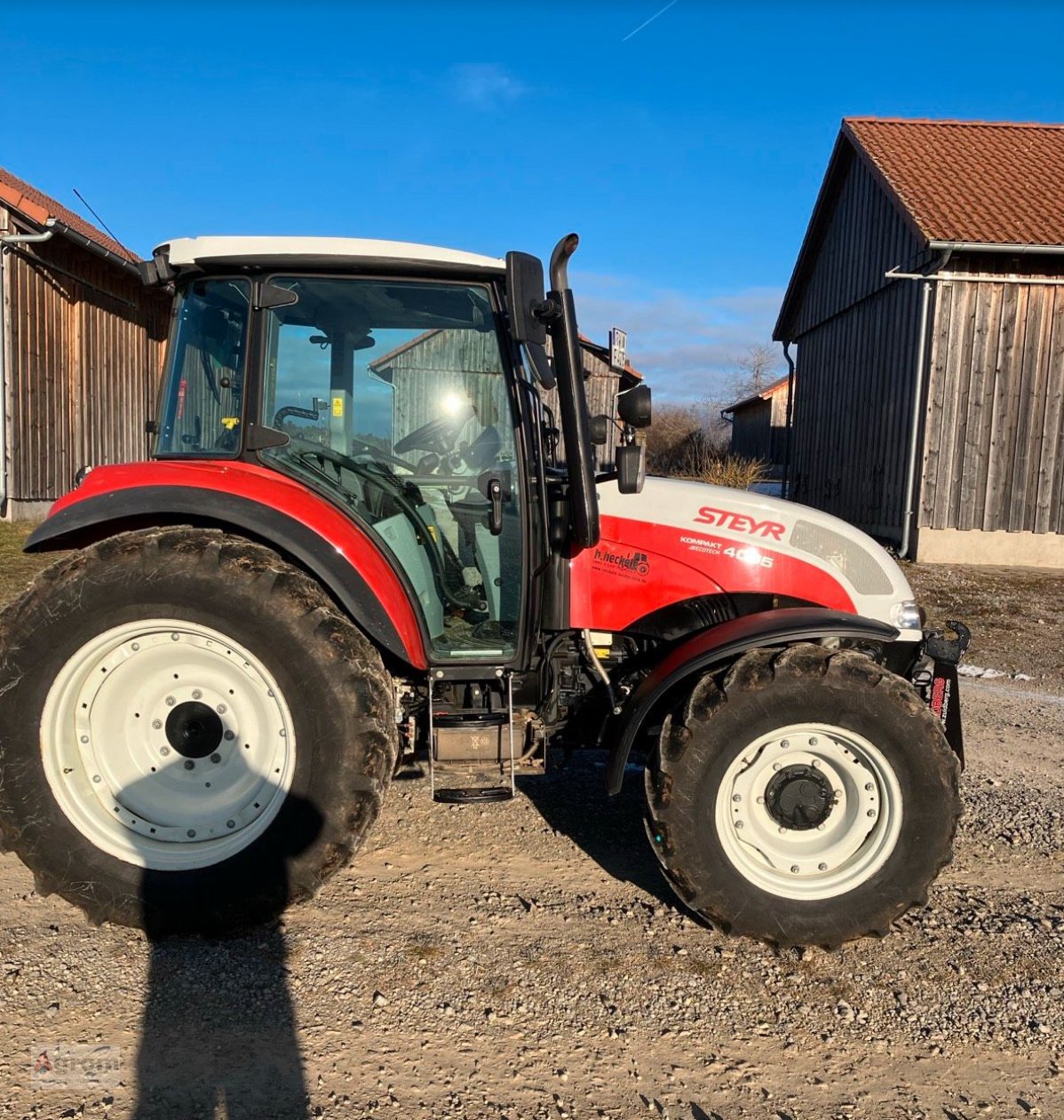Traktor des Typs Steyr 4095 Kompakt, Gebrauchtmaschine in Herrenberg-Gültstein (Bild 1)