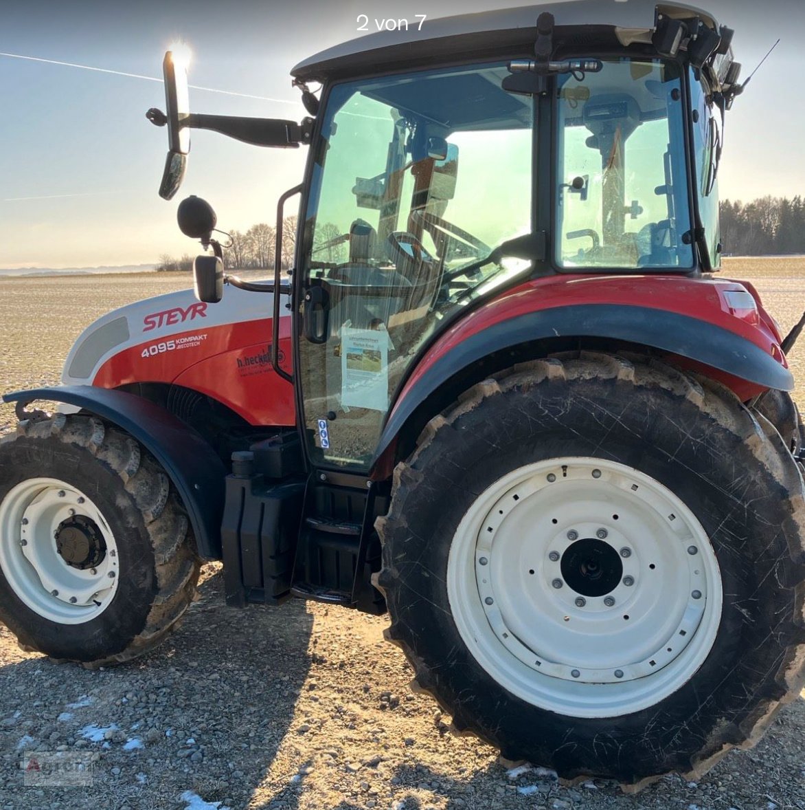Traktor des Typs Steyr 4095 Kompakt, Gebrauchtmaschine in Herrenberg-Gültstein (Bild 3)