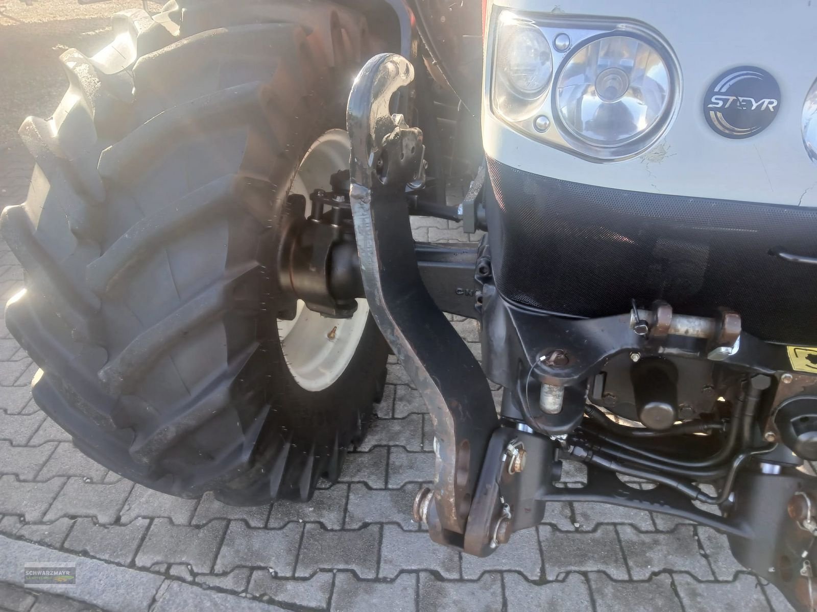 Traktor van het type Steyr 4095 Multi Profi, Gebrauchtmaschine in Aurolzmünster (Foto 10)