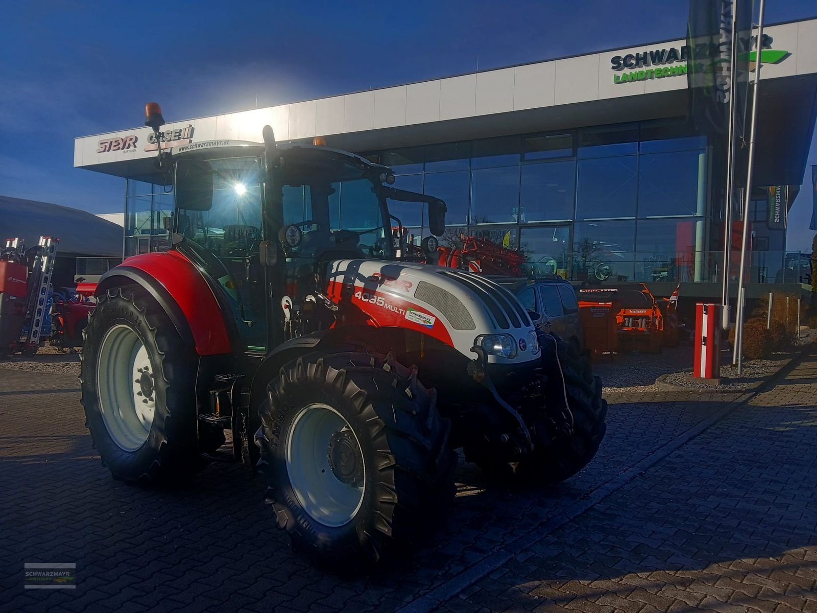Traktor van het type Steyr 4095 Multi Profi, Gebrauchtmaschine in Aurolzmünster (Foto 2)