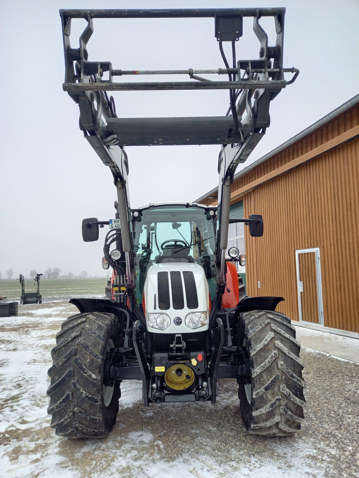 Traktor du type Steyr 4095 Multi, Gebrauchtmaschine en Ettringen (Photo 3)