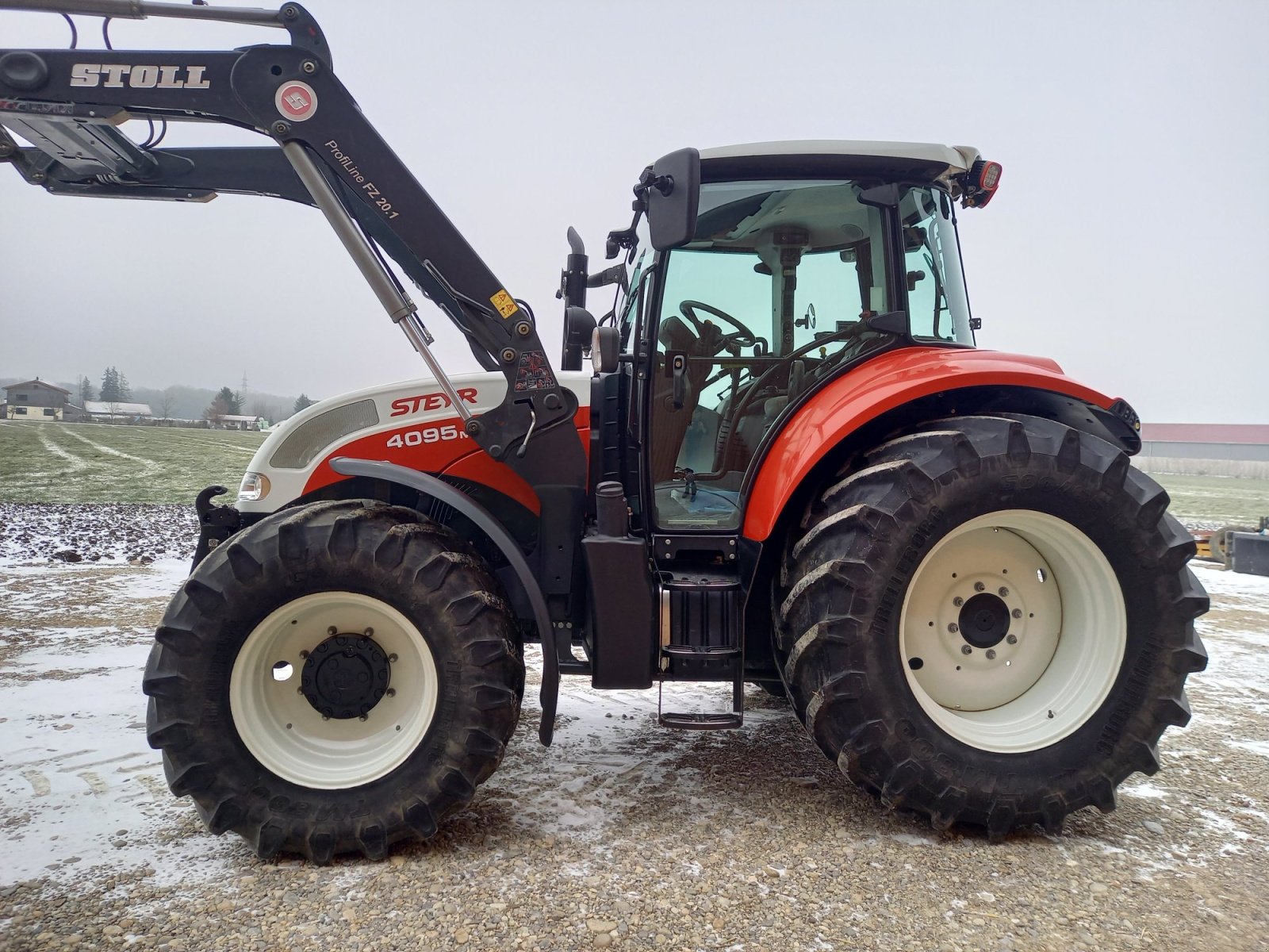 Traktor du type Steyr 4095 Multi, Gebrauchtmaschine en Ettringen (Photo 5)