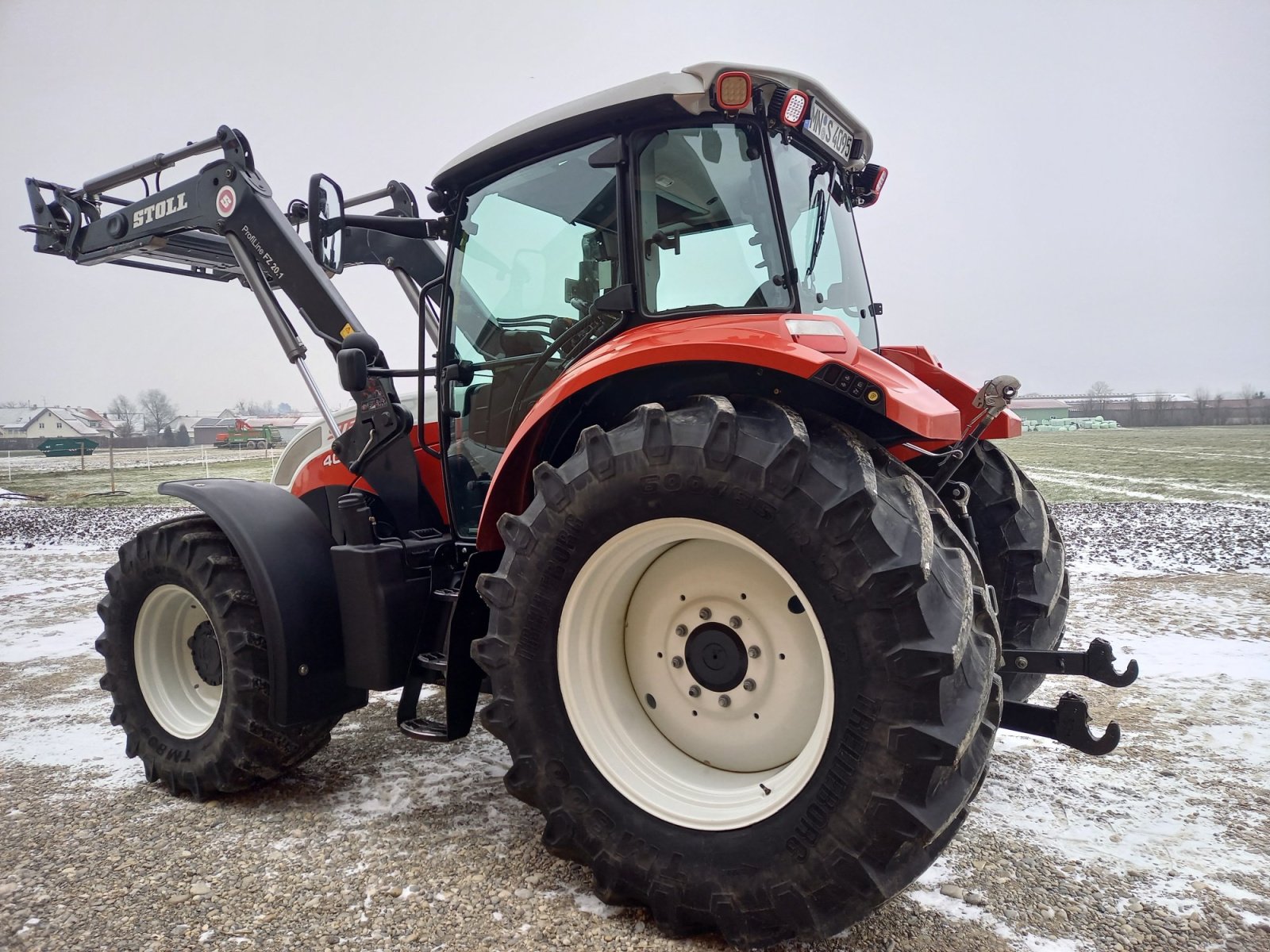 Traktor du type Steyr 4095 Multi, Gebrauchtmaschine en Ettringen (Photo 7)
