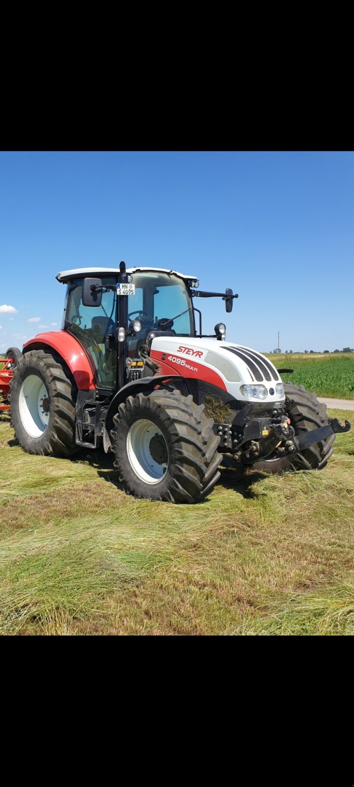 Traktor du type Steyr 4095 Multi, Gebrauchtmaschine en Ettringen (Photo 26)
