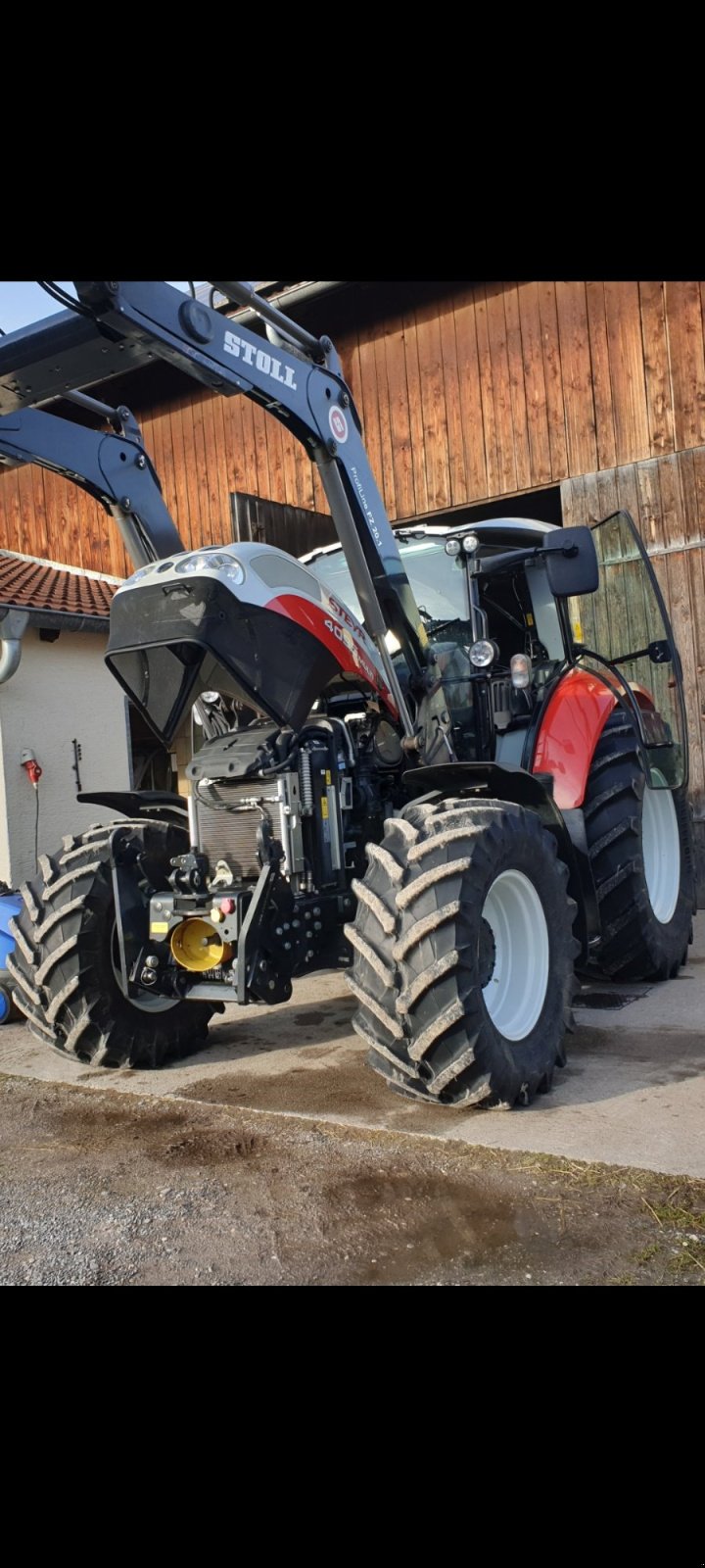 Traktor du type Steyr 4095 Multi, Gebrauchtmaschine en Ettringen (Photo 27)