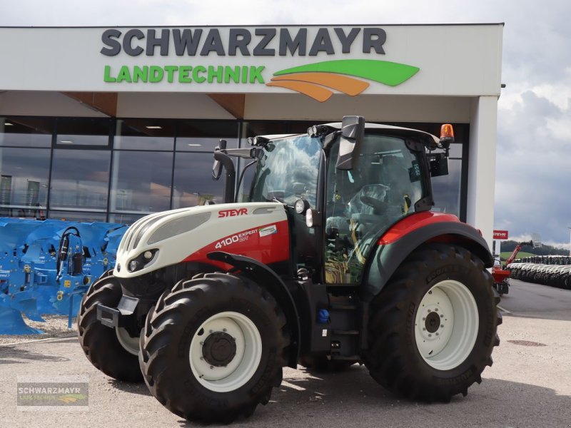 Traktor des Typs Steyr 4100 Expert CVT, Neumaschine in Gampern (Bild 1)