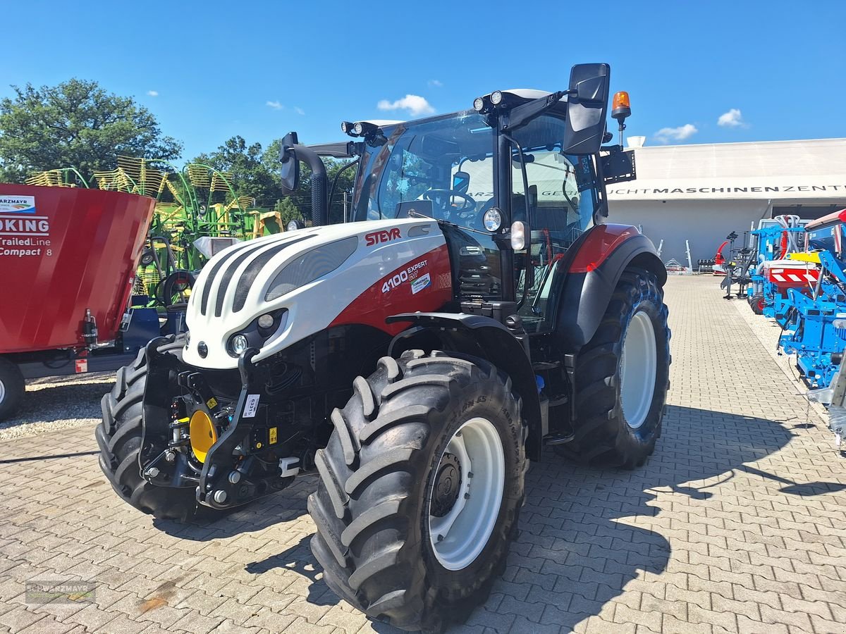 Traktor от тип Steyr 4100 Expert CVT, Gebrauchtmaschine в Gampern (Снимка 8)