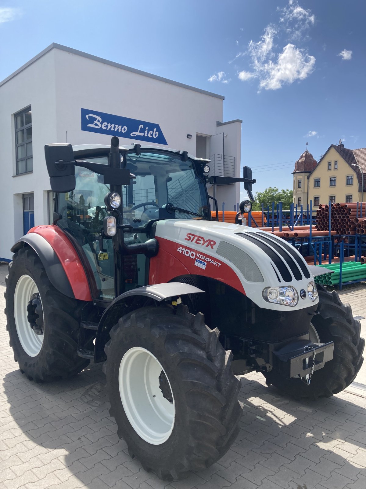 Traktor του τύπου Steyr 4100 Kompakt HiLo, Neumaschine σε Schesslitz (Φωτογραφία 1)