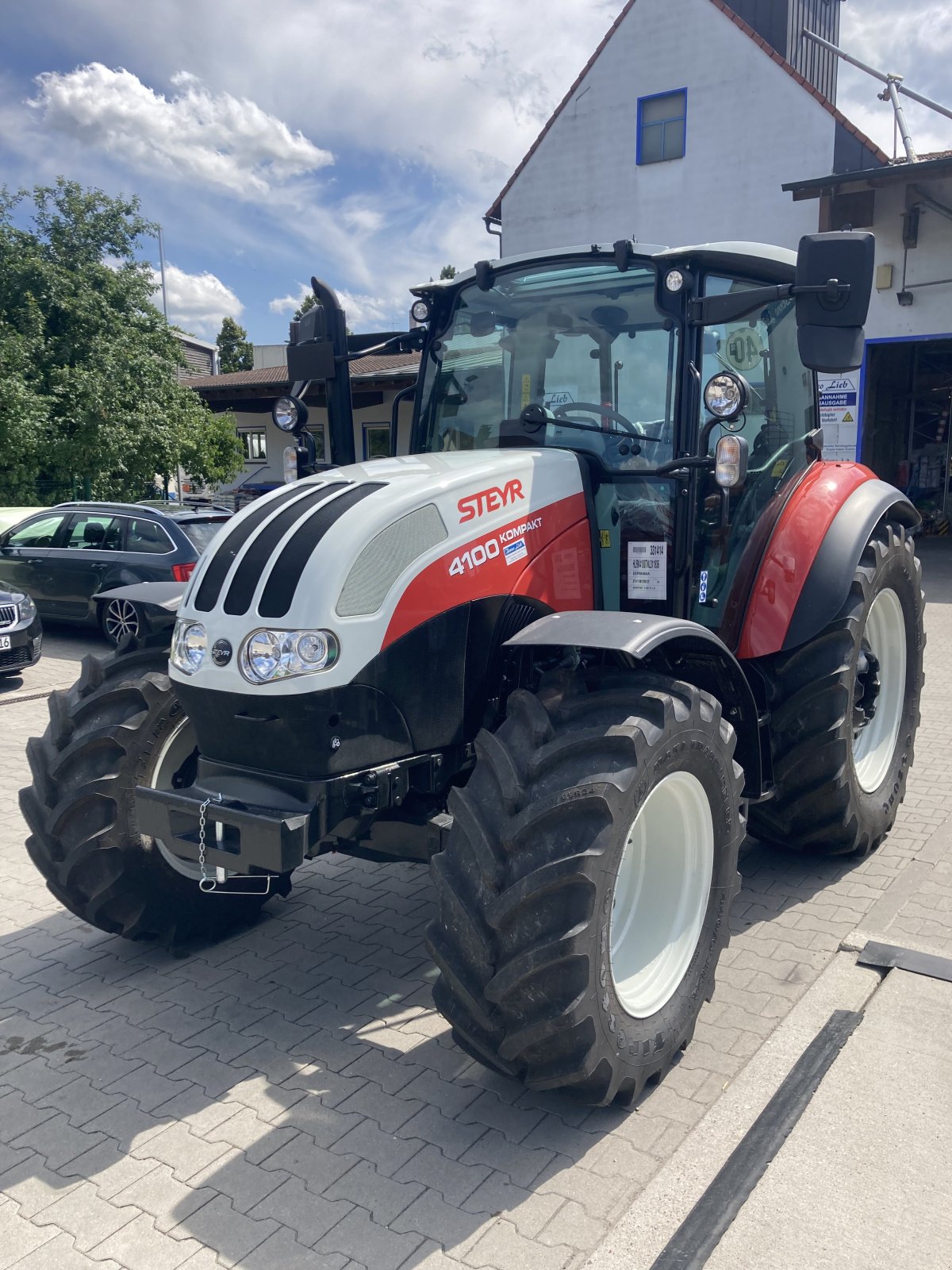 Traktor tipa Steyr 4100 Kompakt HiLo, Neumaschine u Schesslitz (Slika 17)